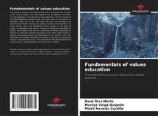 Bookcover of Fundamentals of values education
