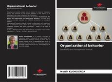 Couverture de Organizational behavior