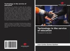 Capa do livro de Technology in the service of education 