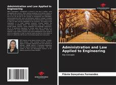 Capa do livro de Administration and Law Applied to Engineering 