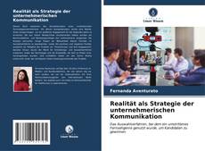 Capa do livro de Realität als Strategie der unternehmerischen Kommunikation 