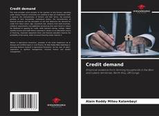 Capa do livro de Credit demand 