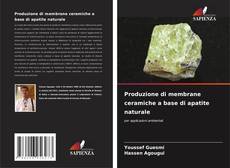 Capa do livro de Produzione di membrane ceramiche a base di apatite naturale 