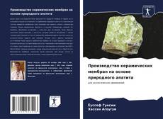 Bookcover of Производство керамических мембран на основе природного апатита
