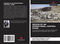 Buchcover von DESIGN OF AN OPERATIONAL CONTROL GUIDE
