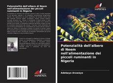 Portada del libro de Potenzialità dell'albero di Neem nell'alimentazione dei piccoli ruminanti in Nigeria