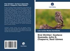 Drei Dichter: Gustavo Quesada, Julio D. Chaparro, Raúl Gómez的封面