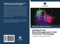 Portada del libro de Handbuch der Beurteilungspraxis in der klinischen Psychologie