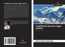 Portada del libro de Traditional Guarani legal system