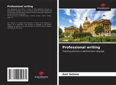 Buchcover von Professional writing
