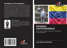 Capa do livro de RIFORMA COSTITUZIONALE 