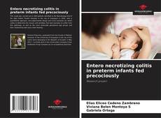 Обложка Entero necrotizing colitis in preterm infants fed precociously