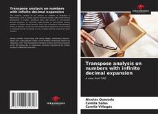 Capa do livro de Transpose analysis on numbers with infinite decimal expansion 