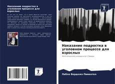 Bookcover of Наказание подростка в уголовном процессе для взрослых