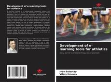 Capa do livro de Development of e-learning tools for athletics 