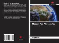 Couverture de Modern Pan-Africanists: