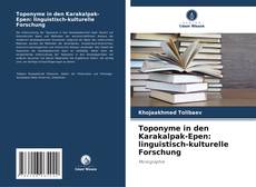 Portada del libro de Toponyme in den Karakalpak-Epen: linguistisch-kulturelle Forschung