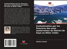 Capa do livro de Contamination par les fluorures des eaux souterraines du district de Gaya au Bihar (Inde) 