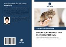 Bookcover of POPULATIONSÖKOLOGIE VON KLEINEN SÄUGETIEREN