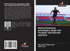 Capa do livro de Determinazione psicologica degli alti risultati nell'attività sportiva 