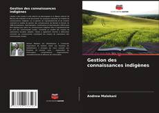 Capa do livro de Gestion des connaissances indigènes 