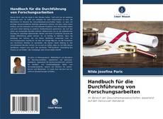 Handbuch für die Durchführung von Forschungsarbeiten kitap kapağı