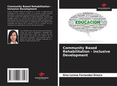 Обложка Community Based Rehabilitation - Inclusive Development