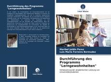 Обложка Durchführung des Programms "Lerngewohnheiten"