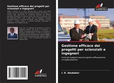 Buchcover von Gestione efficace dei progetti per scienziati e ingegneri
