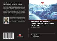 Capa do livro de Attributs de Vanet et vanet comme sous-classe de manet 