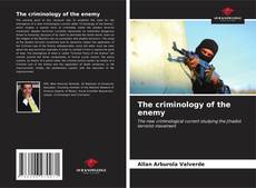 Capa do livro de The criminology of the enemy 