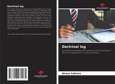Bookcover of Doctrinal leg