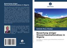 Portada del libro de Bewertung einiger Wasserhaushaltsindizes in Nigeria