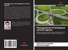 Couverture de Management of biological control agents