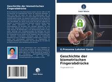 Geschichte der biometrischen Fingerabdrücke kitap kapağı