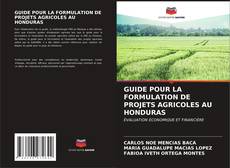 Capa do livro de GUIDE POUR LA FORMULATION DE PROJETS AGRICOLES AU HONDURAS 