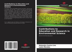 Portada del libro de Contributions to Education and Research in Environmental Science