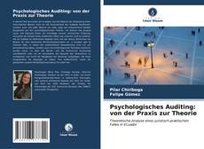 Psychologisches Auditing: von der Praxis zur Theorie kitap kapağı