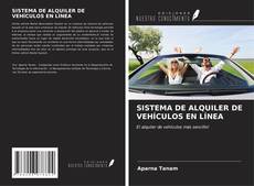 SISTEMA DE ALQUILER DE VEHÍCULOS EN LÍNEA kitap kapağı