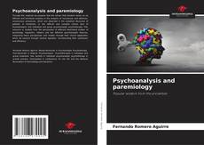 Capa do livro de Psychoanalysis and paremiology 