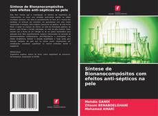 Capa do livro de Síntese de Bionanocompósitos com efeitos anti-sépticos na pele 