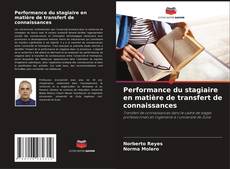 Capa do livro de Performance du stagiaire en matière de transfert de connaissances 