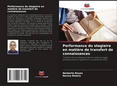 Portada del libro de Performance du stagiaire en matière de transfert de connaissances