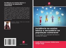 Bookcover of Incidência no ensino básico e secundário na população vulnerável