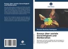 Capa do livro de Essays über soziale Gerechtigkeit und Deliberation 