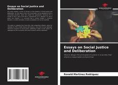 Buchcover von Essays on Social Justice and Deliberation