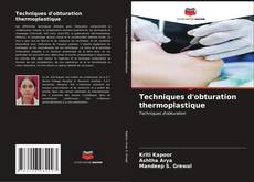 Buchcover von Techniques d'obturation thermoplastique