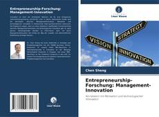Capa do livro de Entrepreneurship-Forschung: Management-Innovation 