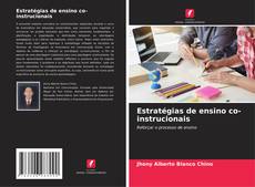 Buchcover von Estratégias de ensino co-instrucionais