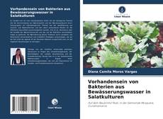 Buchcover von Vorhandensein von Bakterien aus Bewässerungswasser in Salatkulturen